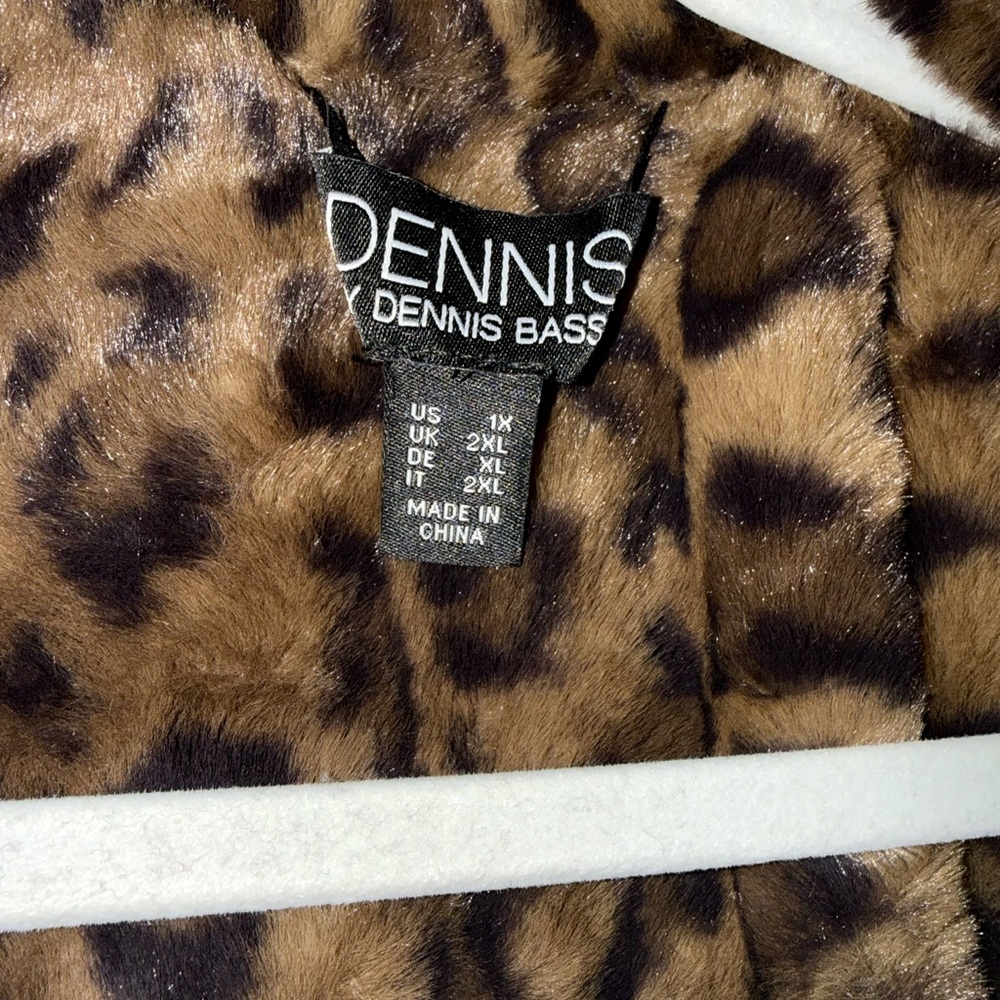 Dennis Basso Faux Fur Coat - Picture 4 of 4